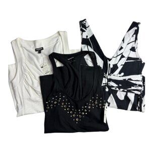 BUNDLE of 3-EXPRESS Women's Tank Tops, Size XS (BB1302B)